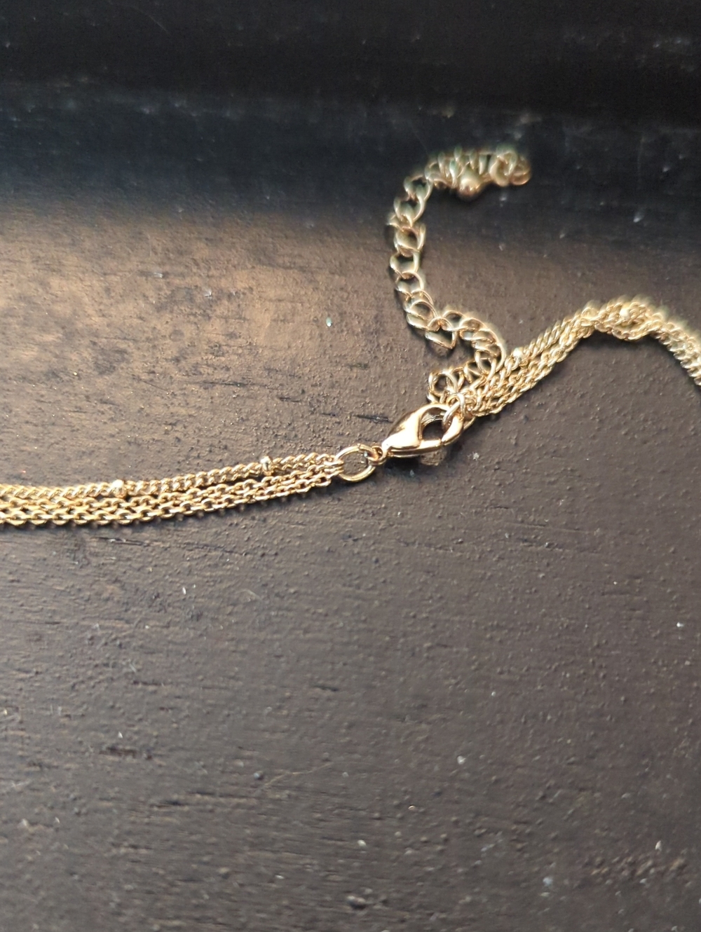 Lot Of Two Goldtone Layering Necklaces - Picture 4 of 7
